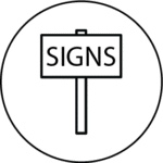 sign icon